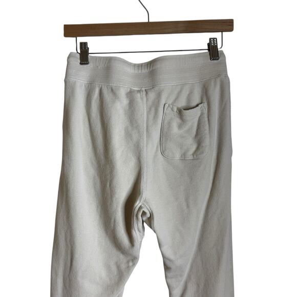 Unsubscribed Cotton French Terry Joggers in Natural Womens Size XS minimalist - Picture 4 of 12